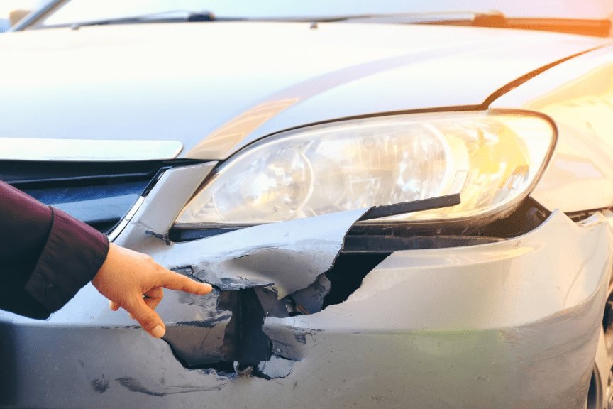 A headlight being polished back to clarity